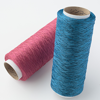 カラーバリエーション豊富なカーペット用原糸